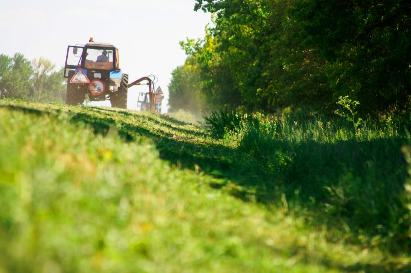 Tractor Mowing